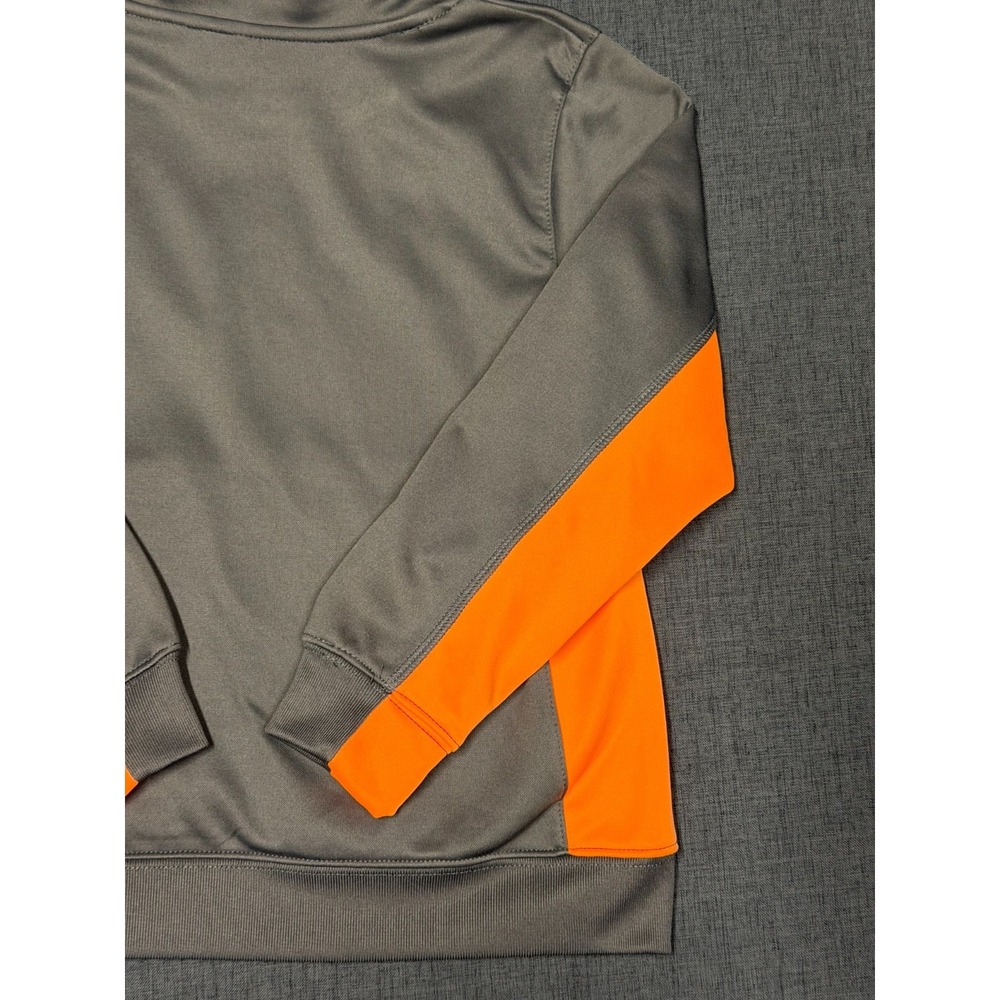 boys Jordan therma fit hoodie size small (6-7 Years) In Gray & Orange - Picture 13 of 16
